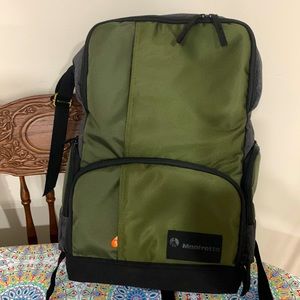 Manfrotto Camera Backpack like new.